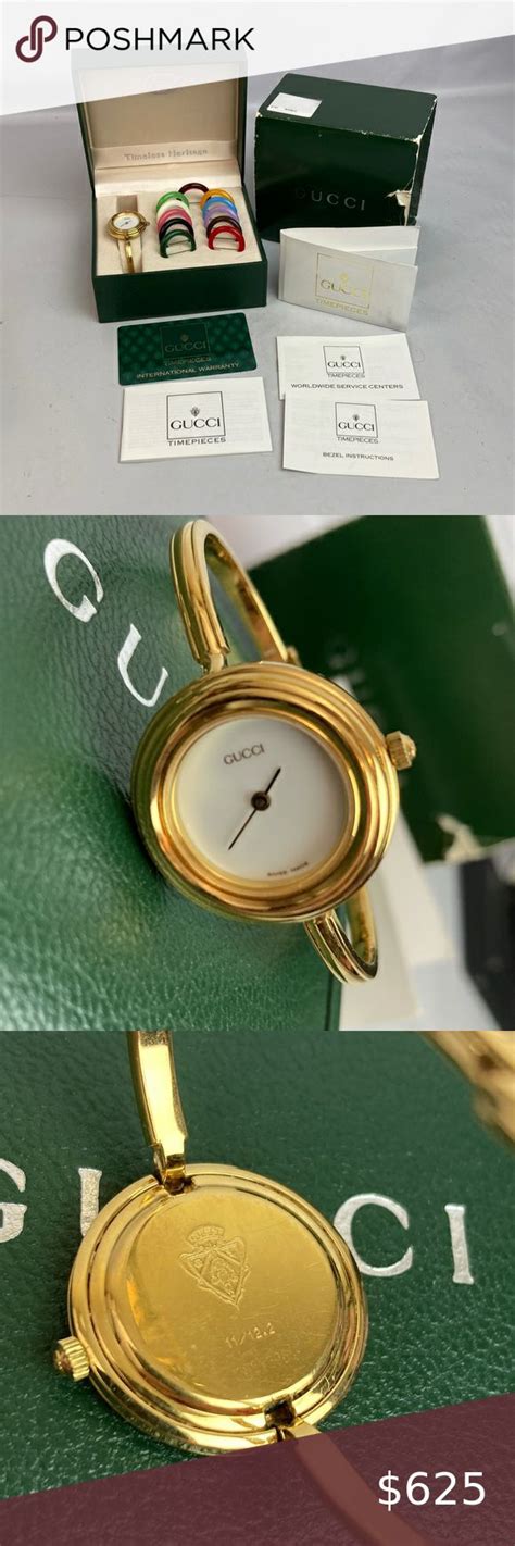 gucci watch changeable|vintage Gucci watch changeable.